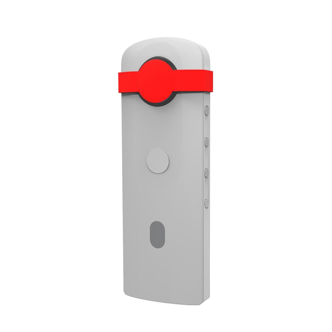360 Camera Silicone Case with Lens Cover for Ricoh Theta Sc2 - Red