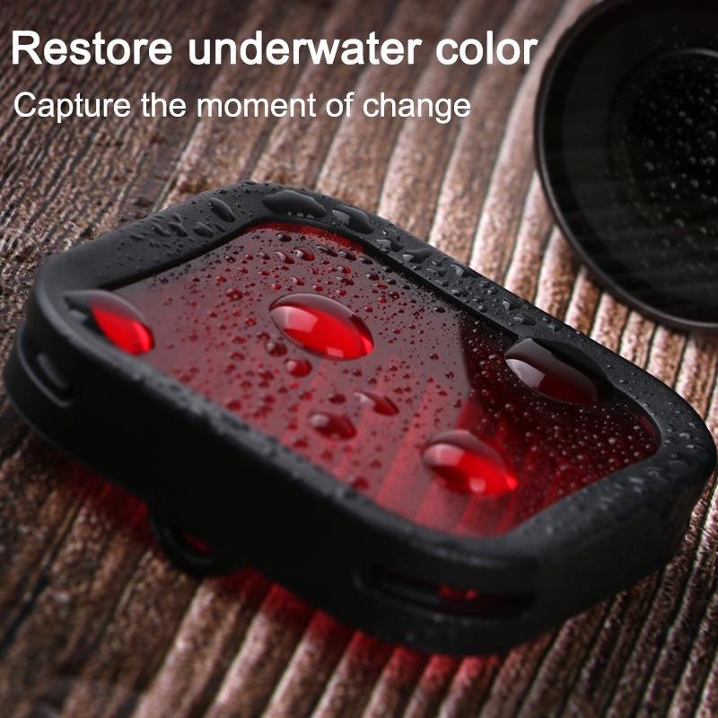 Diving Lens Filter for Dji Action Camera - Red