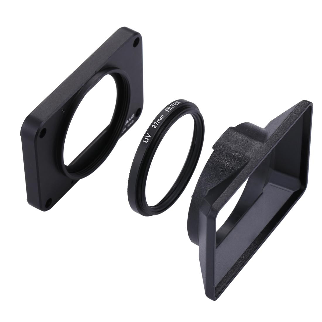 Sony Rx0 / Rx0 Ii Front Panel with Uv Filter and Sunshade - Red