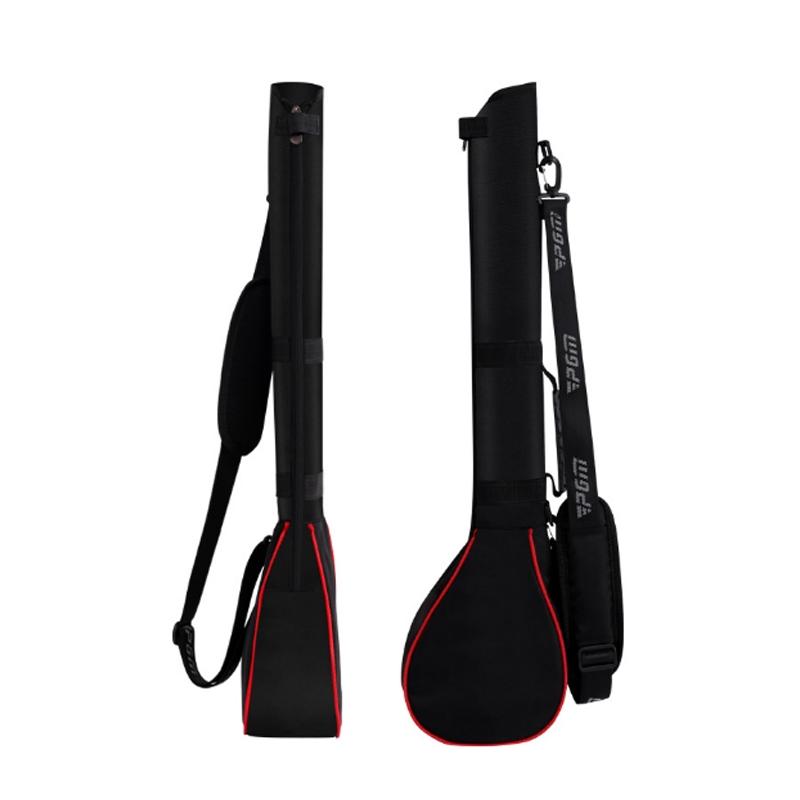 Portable Foldable Golf Ball Bag - Nylon - Black Red
