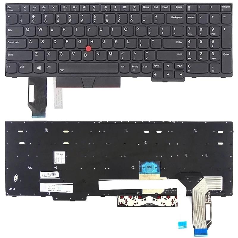 Lenovo Thinkpad E580 / E585 / E590 / E595 / T590 / P52 / P72 / P53 / P73 Keyboard - us Version - Silver