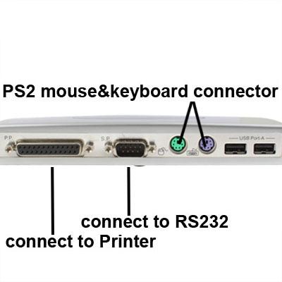 8-Port Usb 2.0 Docking Station With Multiple Ports Black - Silver