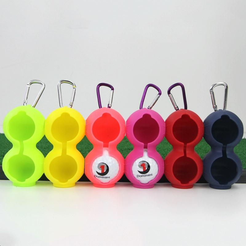 2-Pack Golf Silicone Double-Ball Protection Sleeves - Colour