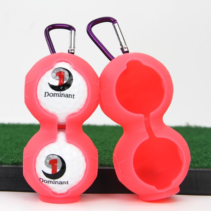 2-Pack Golf Silicone Double-Ball Protection Sleeves - Colour
