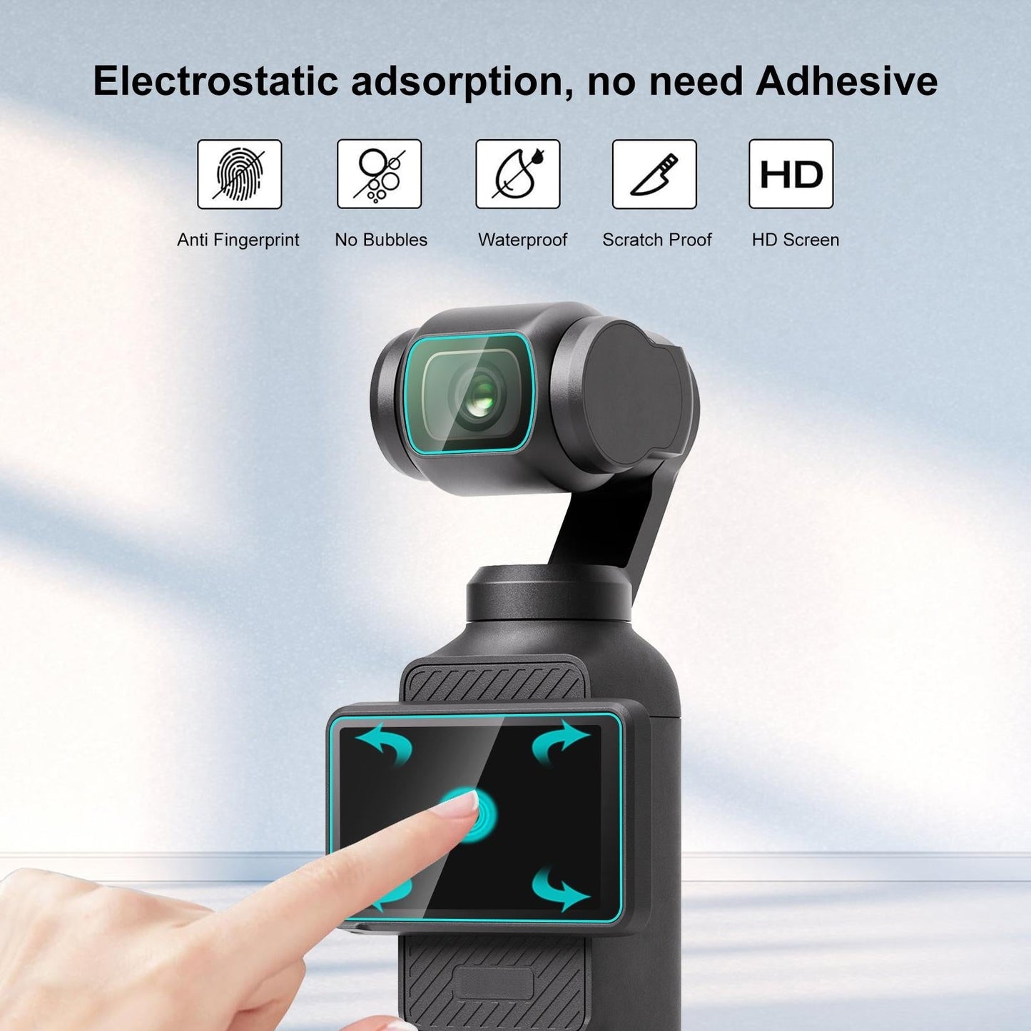 9h Tempered Glass Screen Protector for Hd Lens - 2.5d