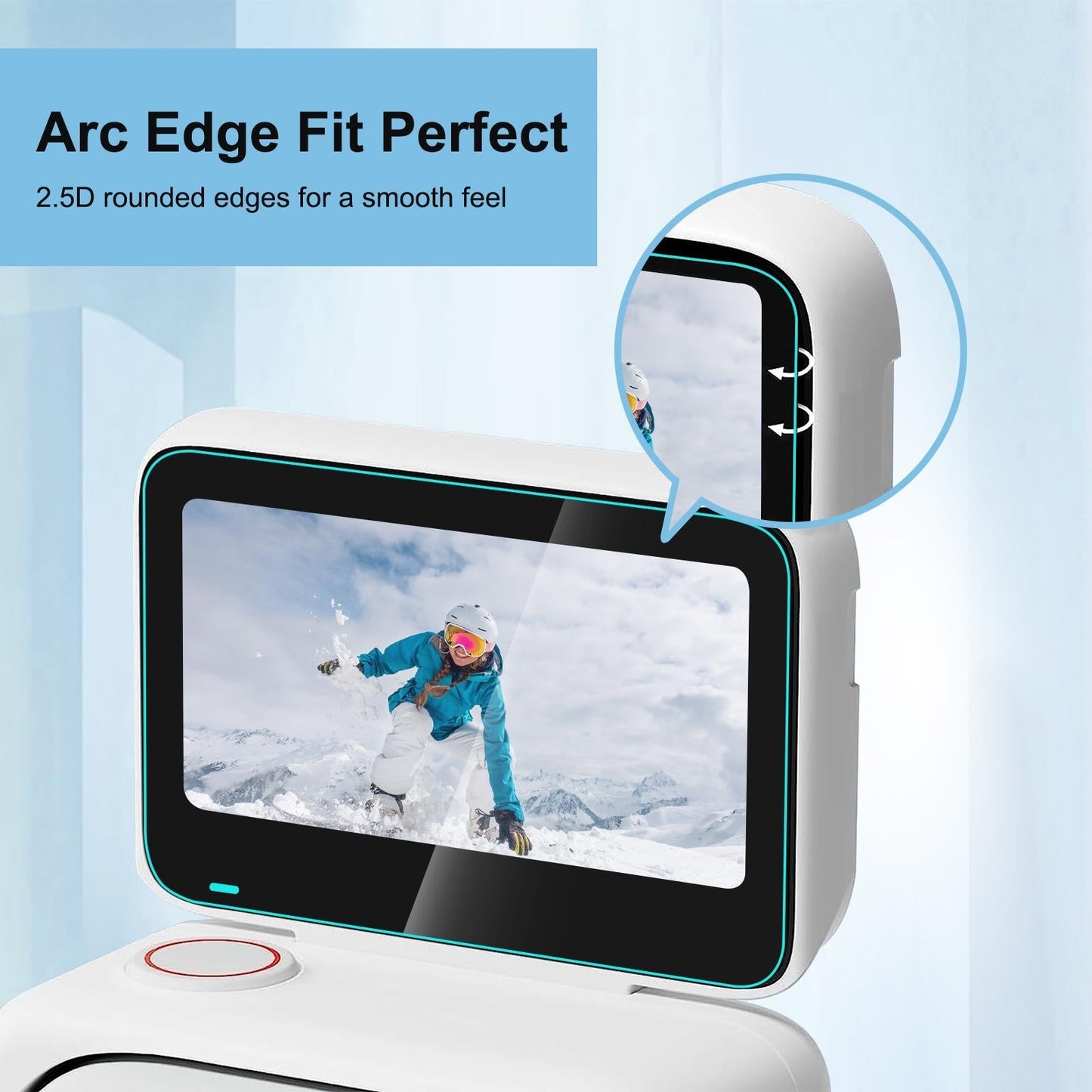 2-in-1 Screen and Lens for Insta360 Go 3 - Enhance your Shots