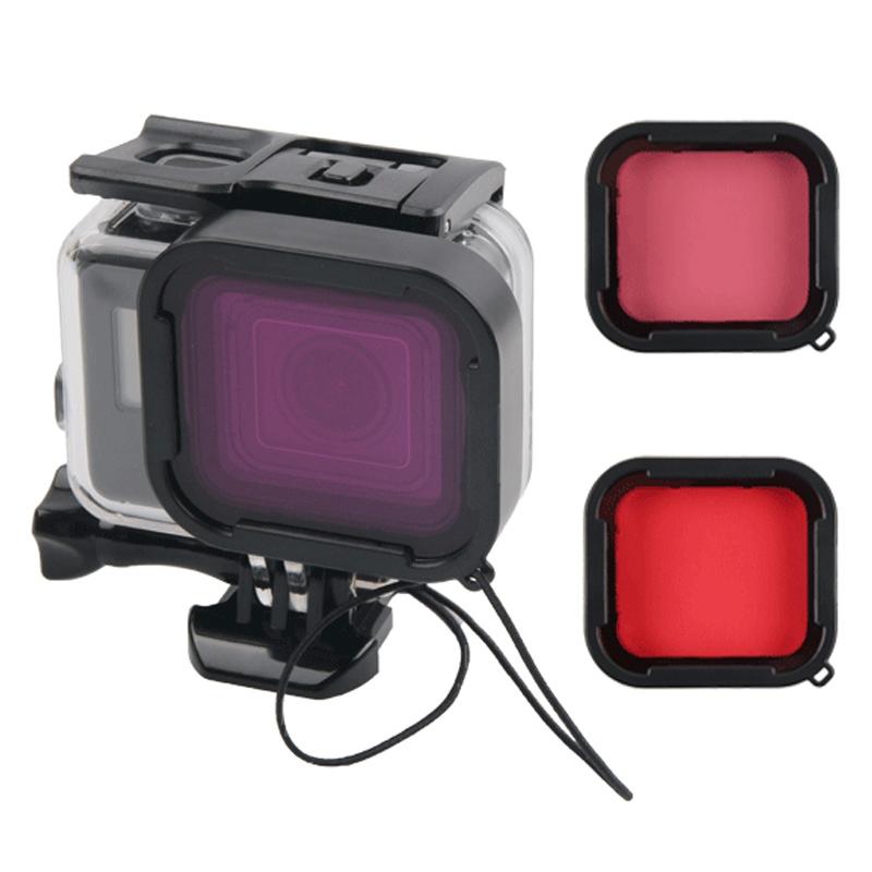 Waterproof Housing Case for Gopro Hero6 / 5 with Touch Screen Back Cover - 45m