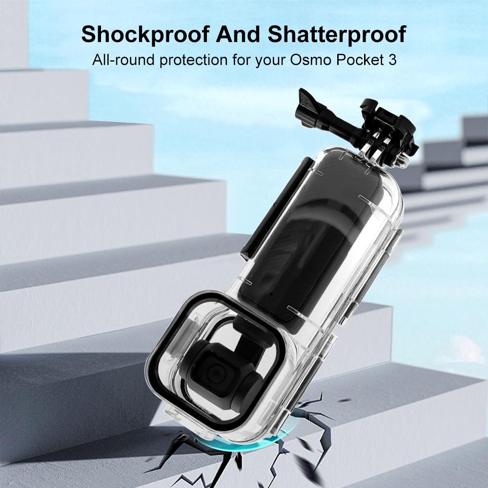 Waterproof Diving Case for Dji Pocket 3 - 45m Depth