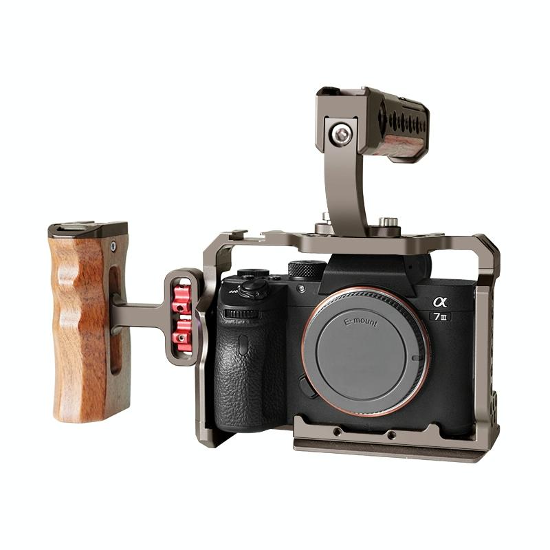Sony A7 Iii / A7R Iii Camera Cage Stabilizer - Bronze No Handle