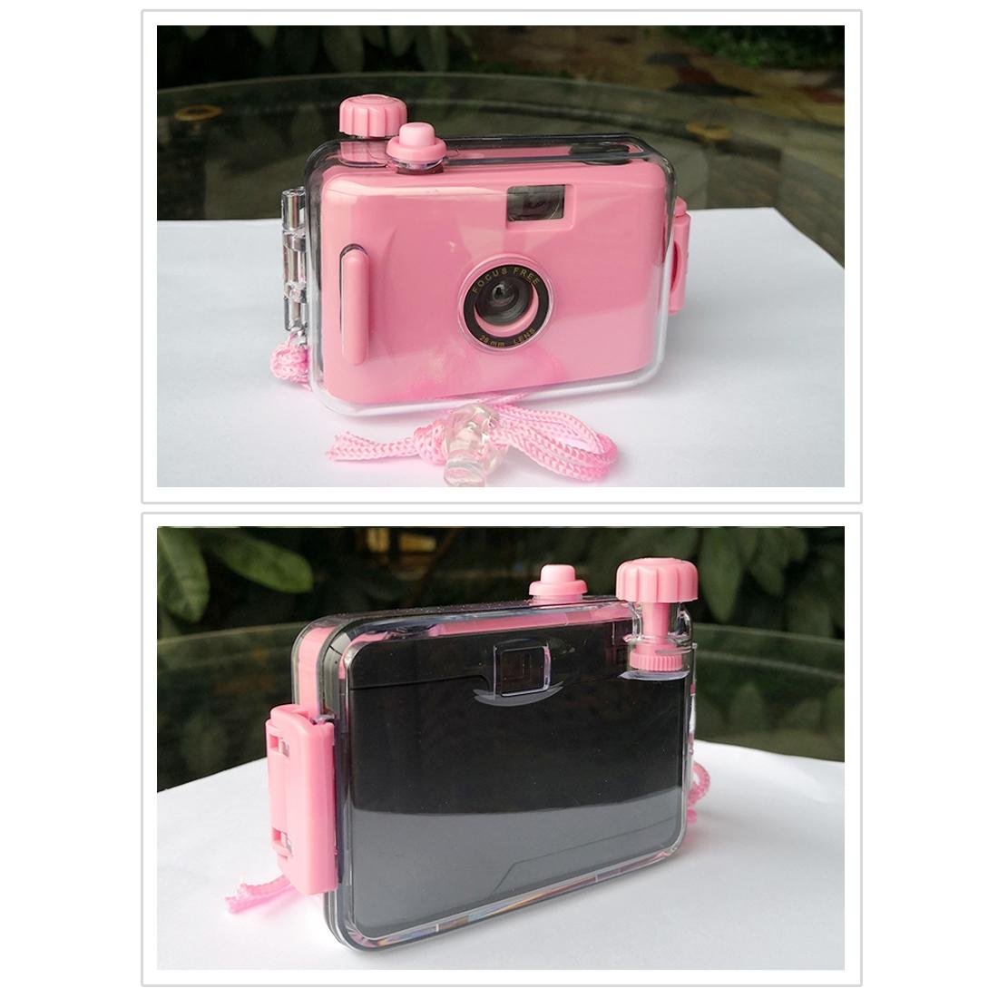 Waterproof Retro Film Camera for Kids - Mini Point-and-shoot 5m - Baby Blue