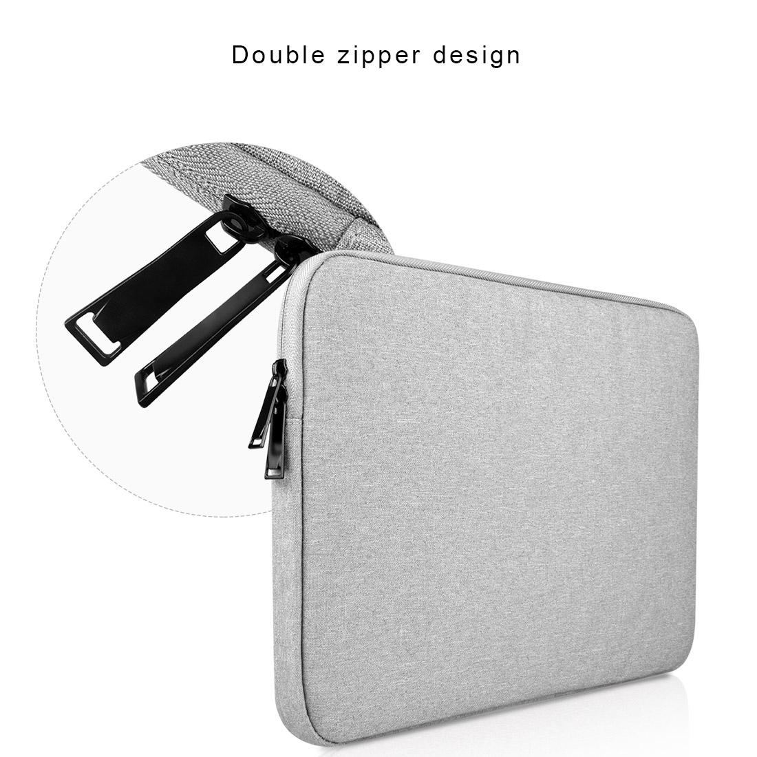 Universal 13 Inch Oxford Cloth Laptop Tablet Bag - Soft and Wearable - Navy Blue