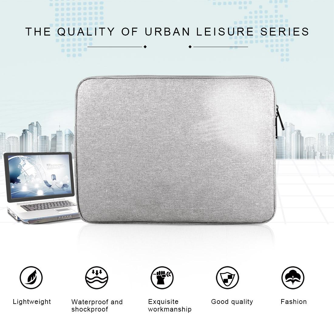 Universal 13 Inch Oxford Cloth Laptop Tablet Bag - Soft and Wearable - Navy Blue