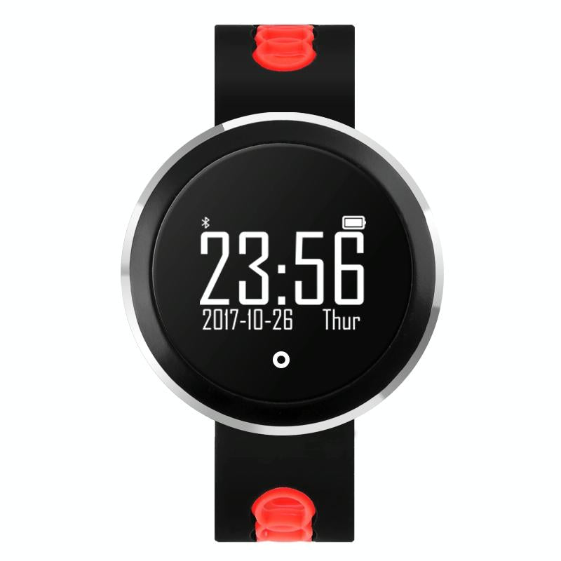 0.95 Inch Hd Oled Screen Display Bluetooth Smart Bracelet Ip68 Waterproof Support Pedometer / Sedentary Reminder / Heart Rate Monitor / Sleep Monitor Compatible With Android And Ios Phones - White