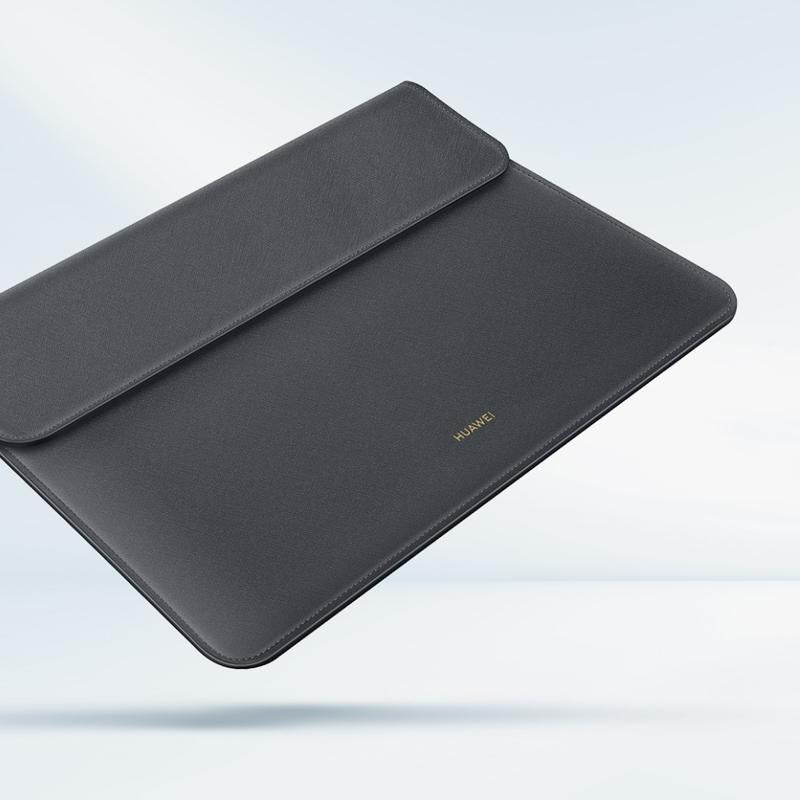 13 Inch Leather Laptop Protective Bag for Matebook x - White