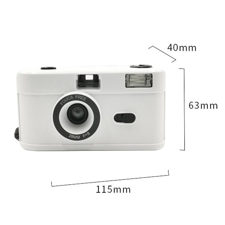 Retro Manual Reusable Film Camera for Kids - no Film - Blue