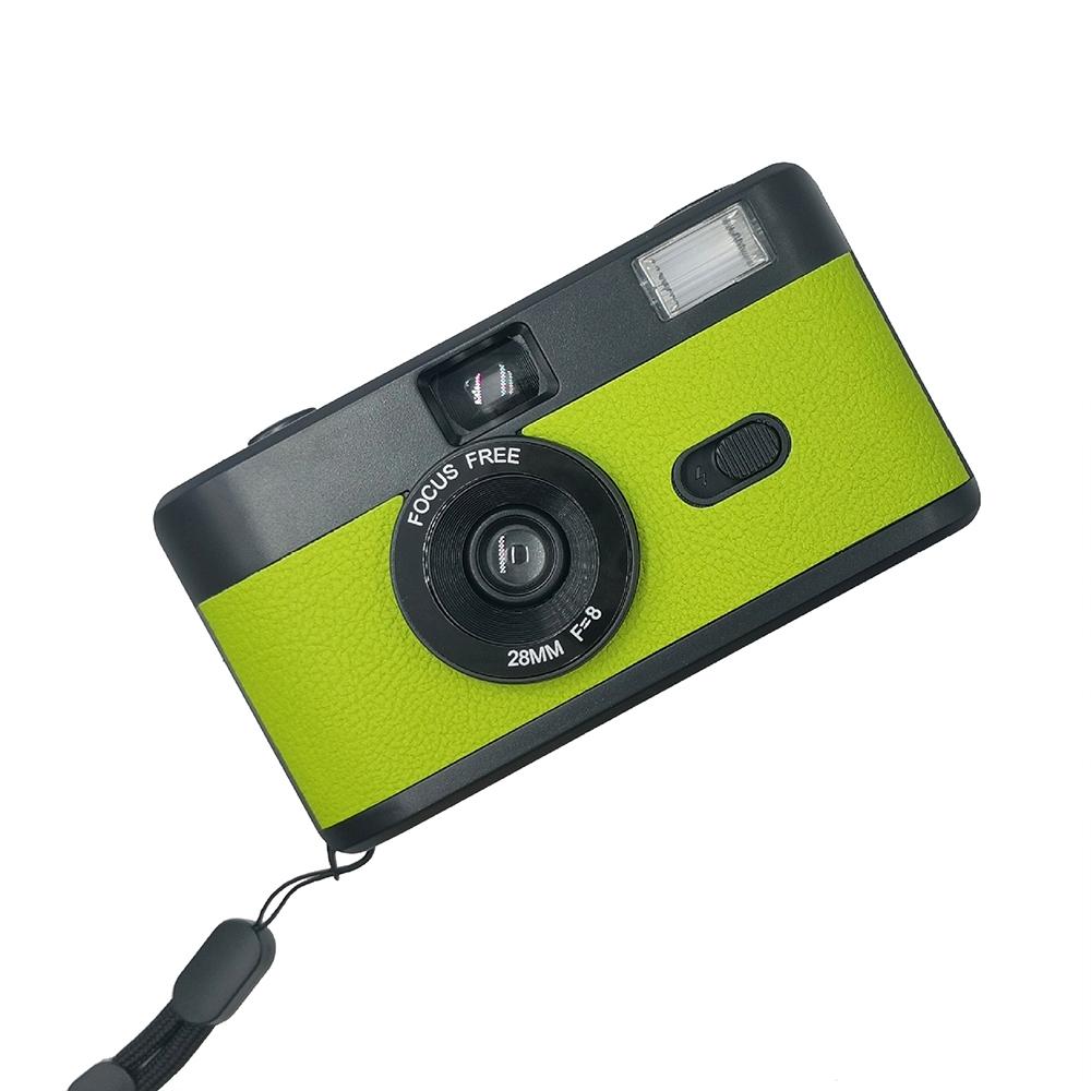 Retro Manual Reusable Film Camera for Kids - no Film - Blue