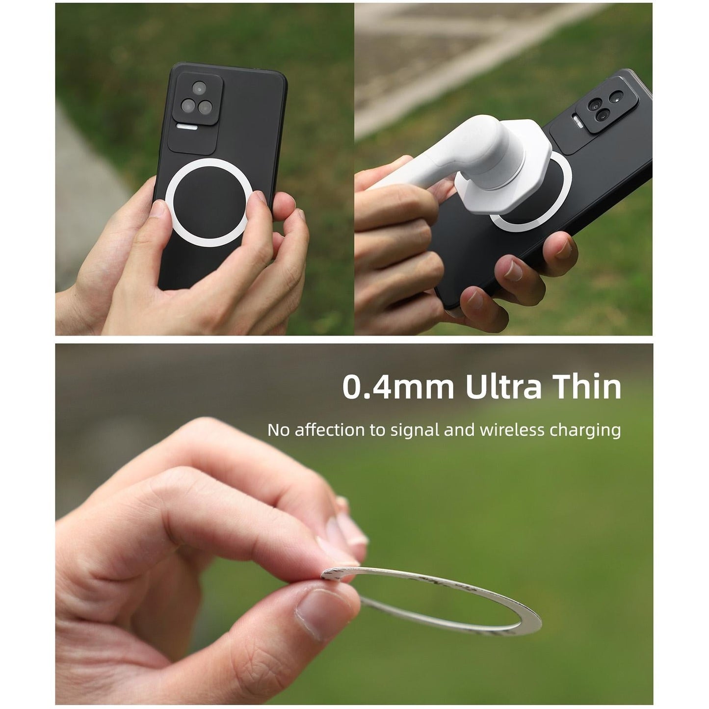 Phone Holder For Dji Om6 / 5 / 4 / 4 Se With Zj561 Magsafe Adapter