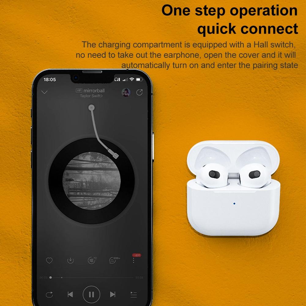 Pro True Wireless Stereo Bluetooth Earphones - White