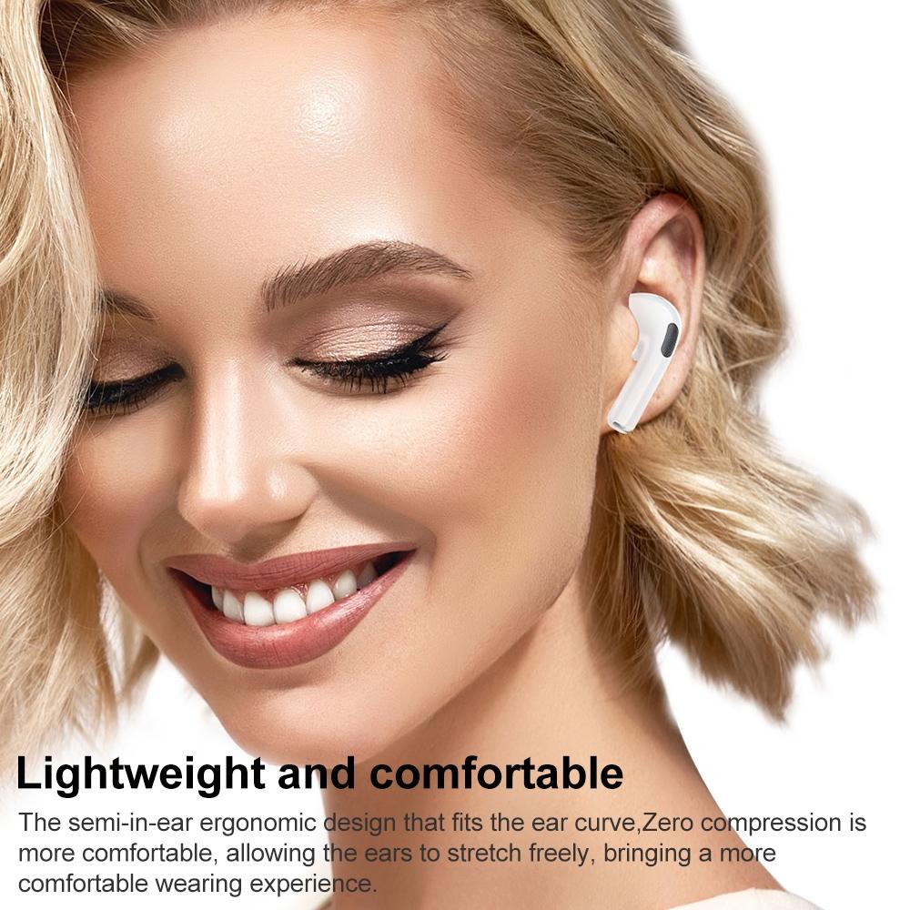 Pro True Wireless Stereo Bluetooth Earphones - White