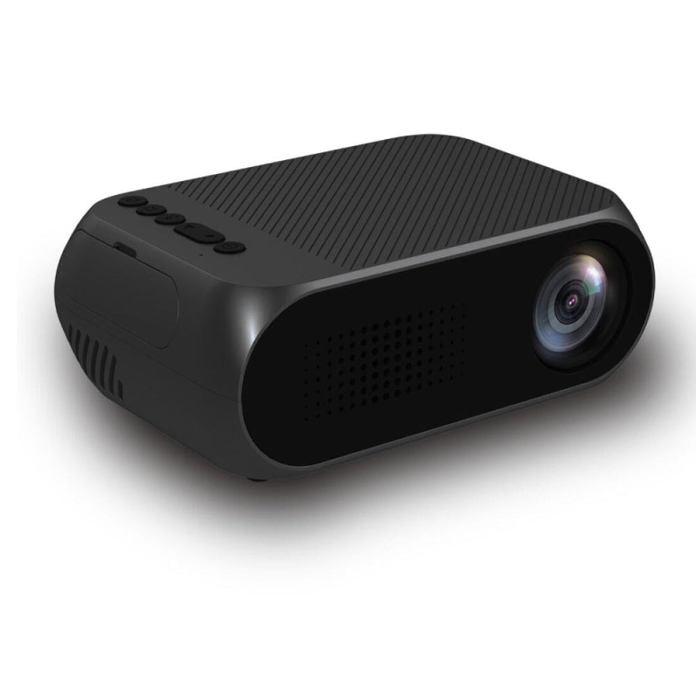 Mini Led Projector For Home Theater - Supports Hdmi Av Sd Usb - 320X240 Resolution - White