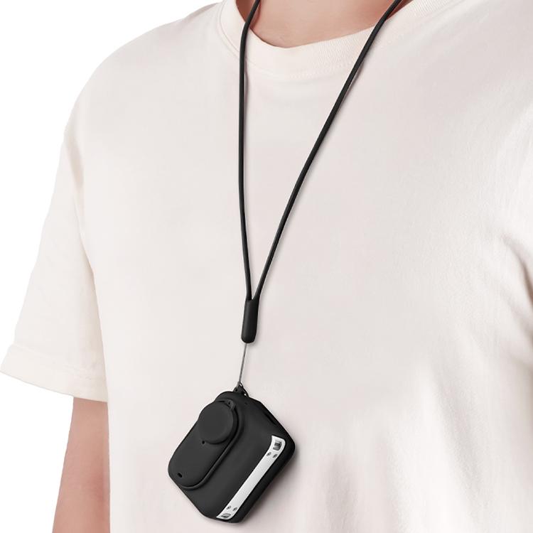 Insta360 Go 3 Silicone Case with Lens Cap and Strap - White