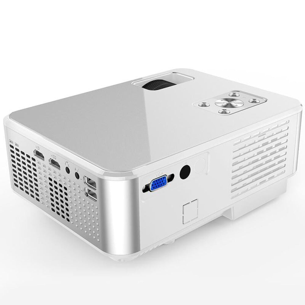 720P Hd Smart Projector - Hdmi X 2 Usb X 2 Vga Av - 1280X720 Resolution - White