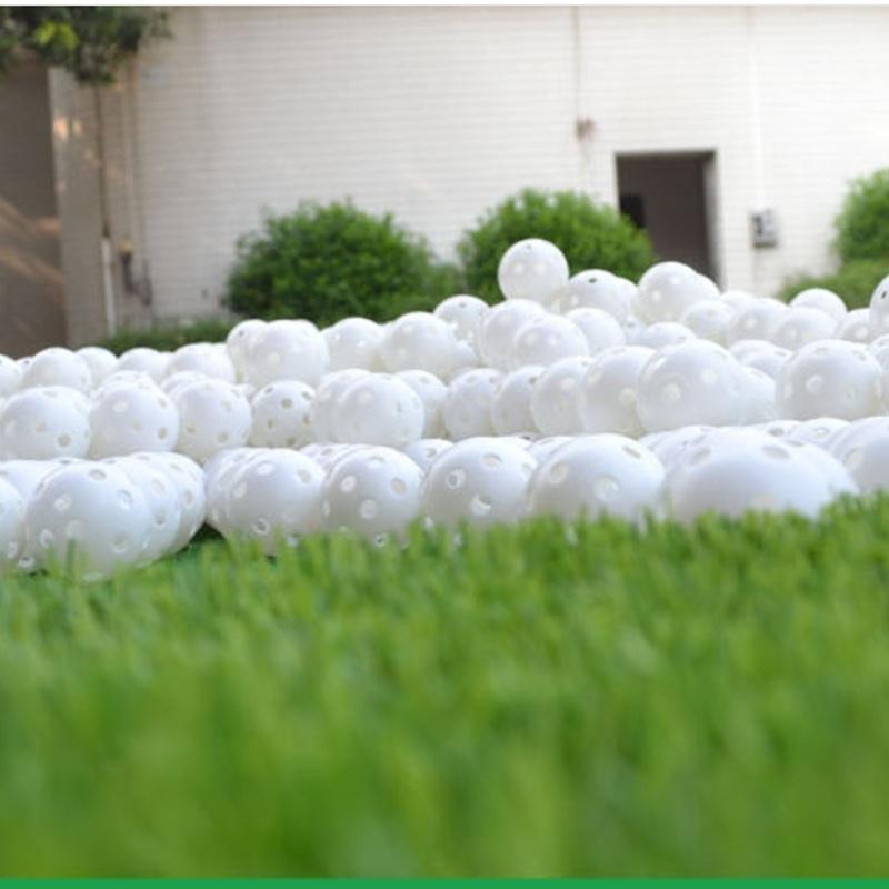 10-Piece Indoor Golf Exercise Hollow Balls - Available - White