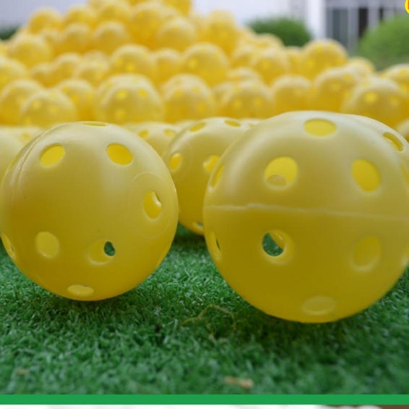 10-Piece Indoor Golf Exercise Hollow Balls - Available - White