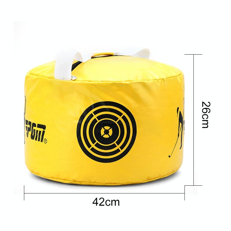 Versatile Golf Impact Trainer - Waterproof 26X44Cm - Yellow