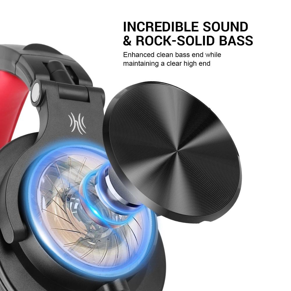 Noise-Cancelling Headset With Mic - Brown