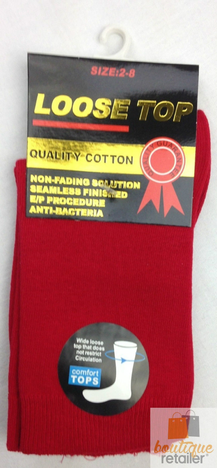 10x Pairs COTTON Rich LOOSE TOP SOCKS Medical Circulation Diabetic Comfort BULK - -