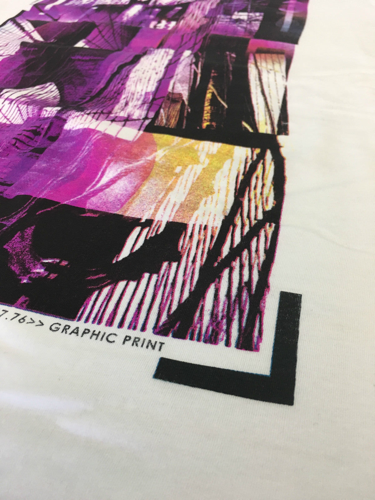 10x 100% Cotton T-Shirt with Print Design Slim Fit Basic Tee Top XS-XXL BULK - White - XL