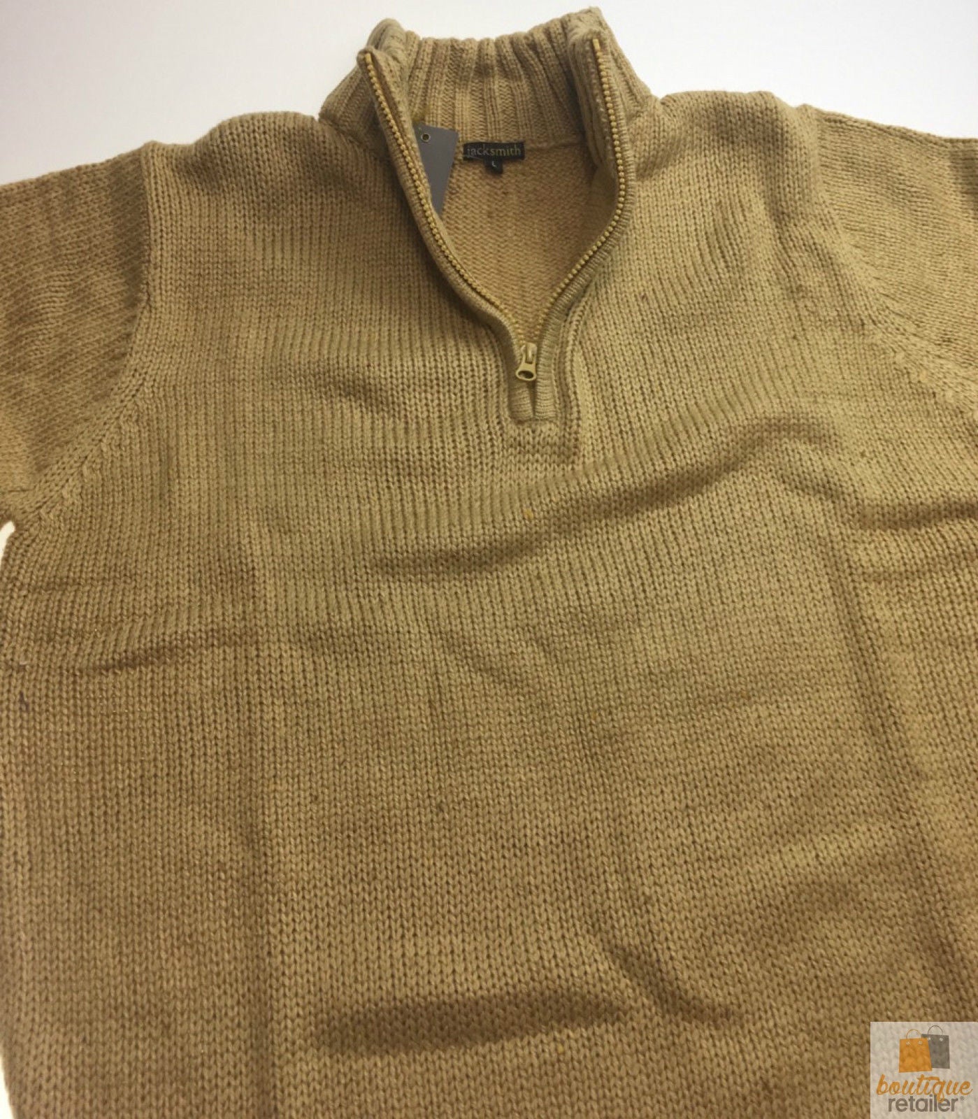 Mens Knit Jumper Pullover Sweater Knitted Casual Stretch Warm Winter - Half Zip Burgundy 97 (KW14) - M