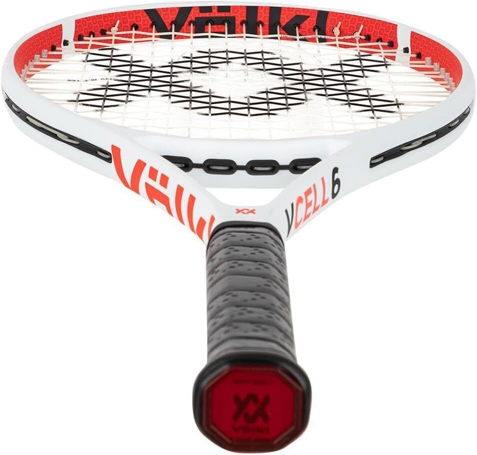 Volkl V-Cell 6 Tennis Racquet - Fully Strung Racket & Free Dampener - 4 1/8