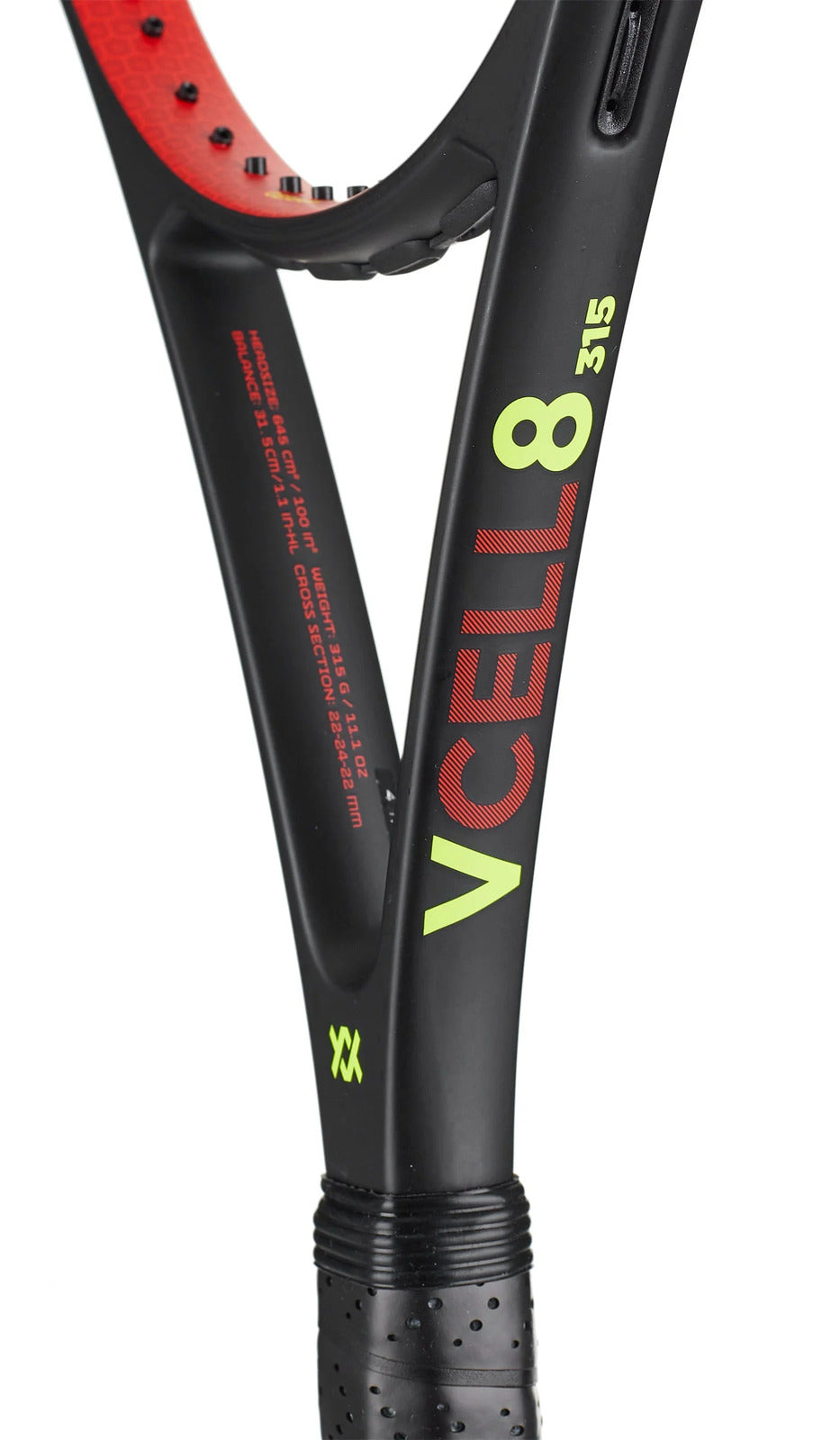 Volkl V-Cell 8 315g Tennis Racquet Racket - Unstrung - 4 3/8