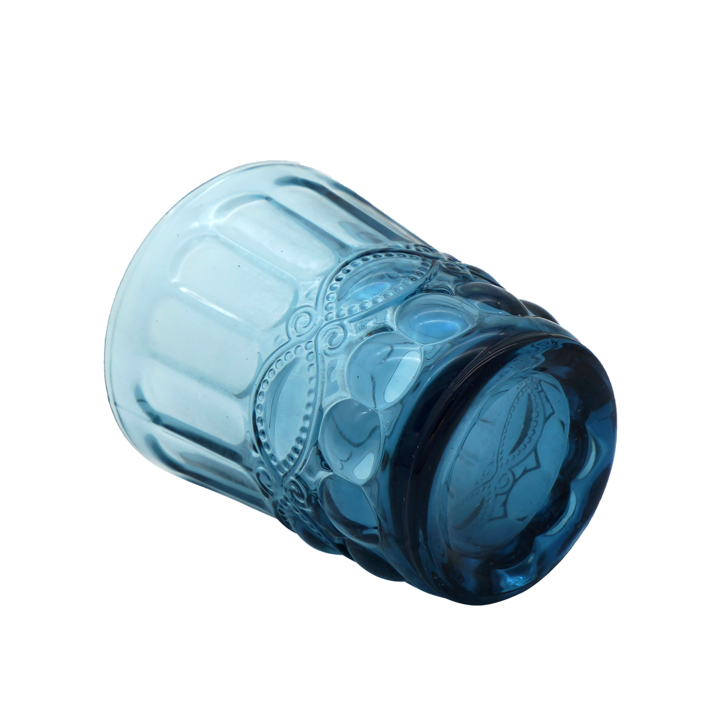Faubourg Embossed Tumbler - 250ml blue