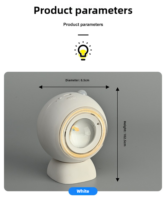 2 Pcs Grey Rechargeable Magnetic USB Table Lamp & Wall Light - 3000K/4000K/6000K Adjustable Brightness with Anti-Glare Design
