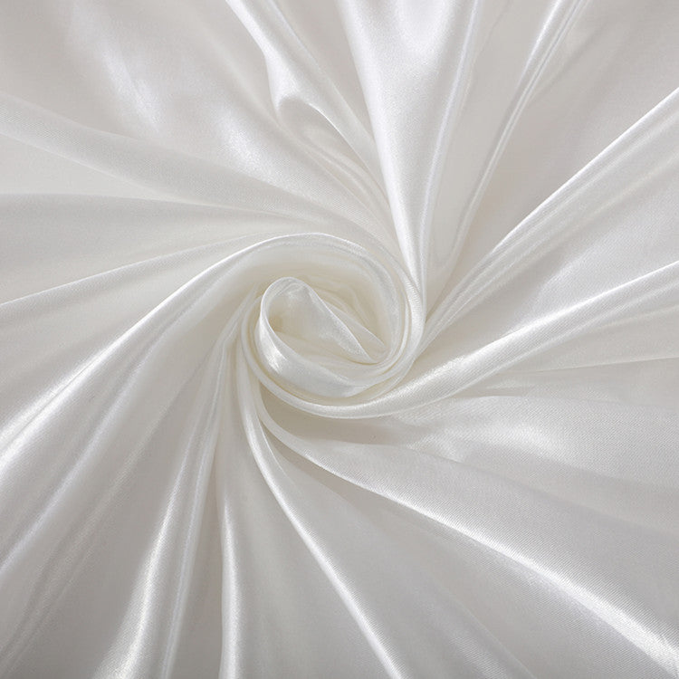 Champagne Gold 2 PCS Faux Silk Pillow Covers - Cooling Ice Silk Satin Cushion Covers - 45x45cm