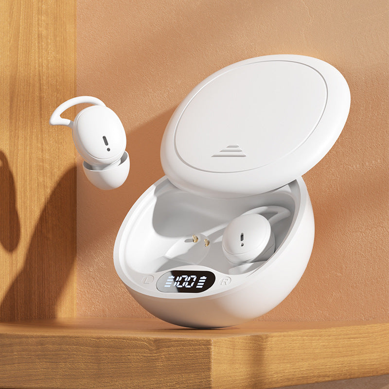 White Sleep Earphones - Ultra-Comfortable Mini In-Ear Headphones