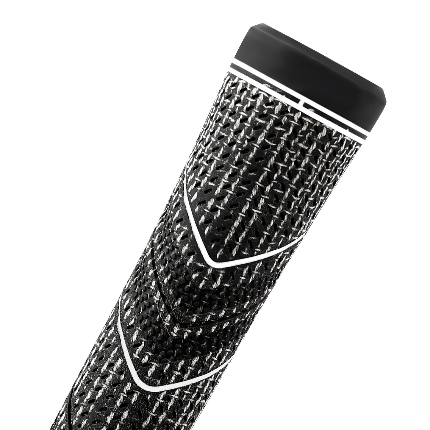 2 Pcs Orange Standard MCC PLUS4 Golf Grip - Standard Rubber and Cotton Thread Hybrid, 265 mm, 52g, Core 60