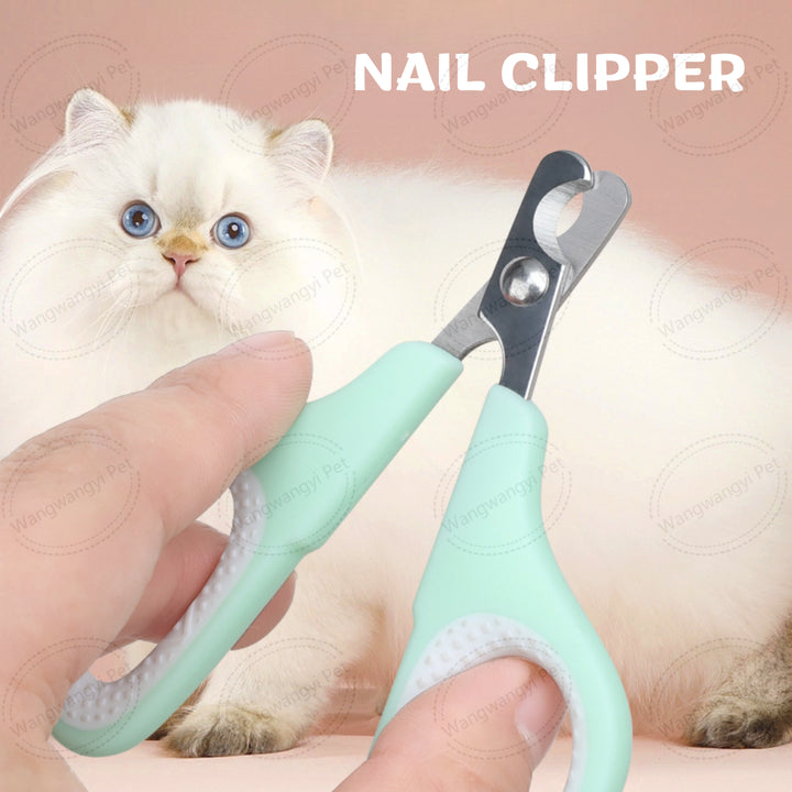 Green And Blue Complete 5-in-1 Pet Grooming Care Kit - Professional Deshedding Brushes, Combs & Nail Clippers Set for Dogs & Cats