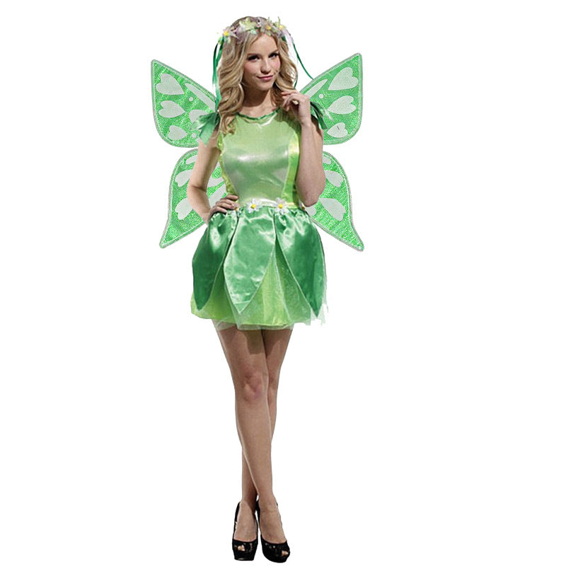 Blue Sparkling Fairy Wings - Lightweight Glitter Butterfly Costume Accessory for Kids & Adults
