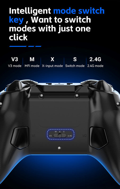 G6 Pro Wireless Gaming Controller - Hall Joysticks & Triggers, Multi-Platform, Six-Axis Gyro, Turbo & Macro(yellow)