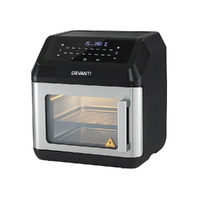 Devanti 13L Air Fryer Oven LCD Black