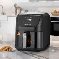Devanti 5L Air Fryer with LCD Touch Display 1500W