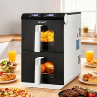 Devanti 11L Dual Zone Air Fryer Oven White