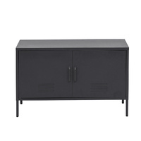 Artiss Metal Buffet Sideboard Cabinet Charcoal