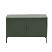 Artiss Buffet Sideboard Metal Cabinet BASE Green