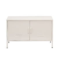 Artiss Buffet Sideboard Metal Cabinet BASE White