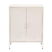 Artiss Buffet Sideboard Metal Cabinet SWEETHEART White